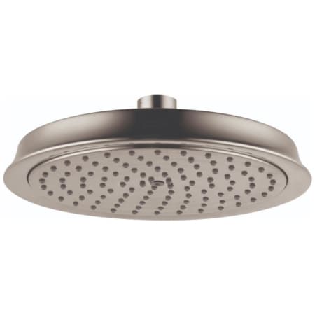 Hansgrohe Raindance Classic 1.75 GPM Single Function Rain Shower Head with QuickClean Technology Brushed Nickel
