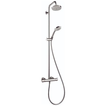 Hansgrohe Croma Thermostatic Showerpipe 150 1-Jet, 2.0 GPM Chrome