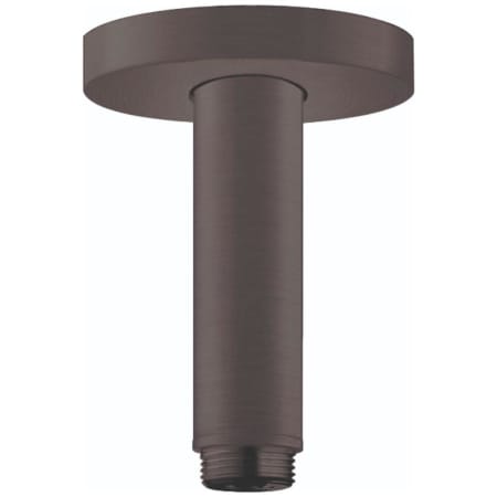 Hansgrohe Raindance E Ceiling Mount Shower Arm - Limited Lifetime Warranty Brushed Black Chrome