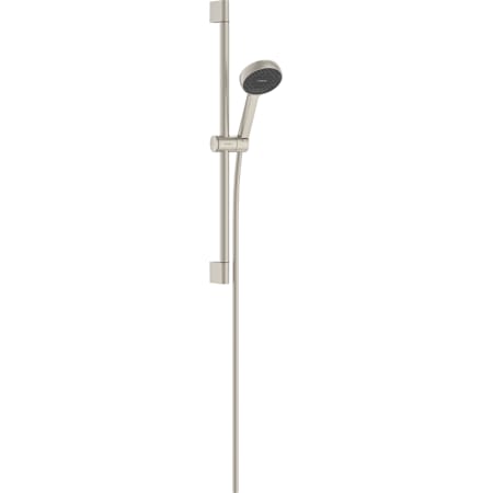 Hansgrohe Activera S 2.5 GPM Hand Shower Package - Includes Slide Bar and Hose Brushed Nickel