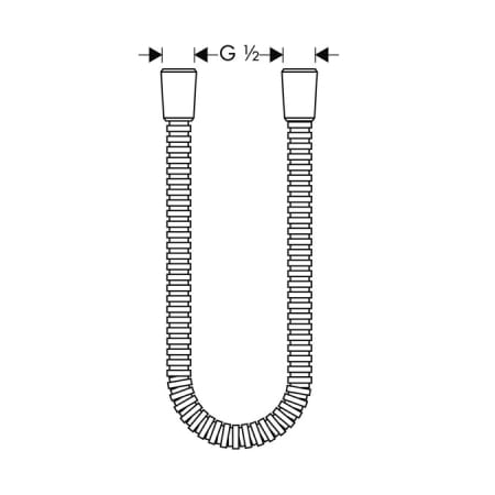 Hansgrohe-28120-Dimensional Drawing