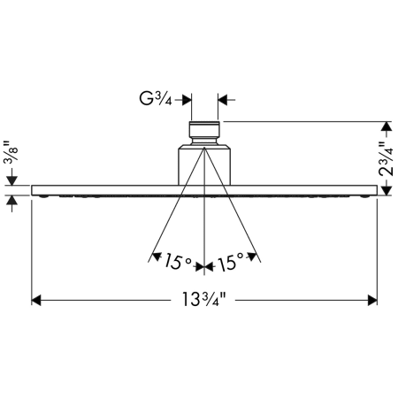 Hansgrohe-28420-Dimensional Drawing