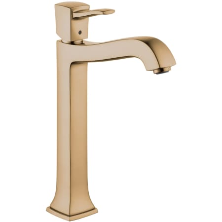 Hansgrohe Metropol Classic 1.2 GPM Single Hole Bathroom Faucet with Pop-Up Drain Assembly Brushed Bronze