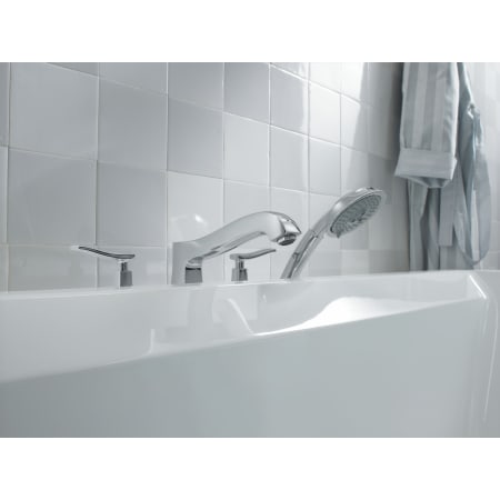 Hansgrohe-31314-Installed Tub Filler in Chrome