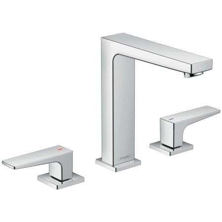 Hansgrohe Metropol 1.2 (GPM) Widespread Bathroom Faucet Less Drain Assembly - Limited Lifetime Warranty Chrome