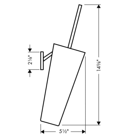 Hansgrohe-40835-Dimensional Drawing