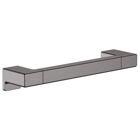 Hansgrohe AddStoris 13-11/16" Towel Bar Brushed Black Chrome