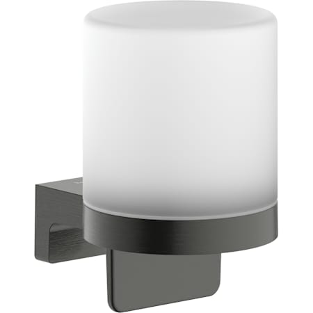 Hansgrohe AddStoris S Wall Mounted Soap Dispenser Brushed Black Chrome