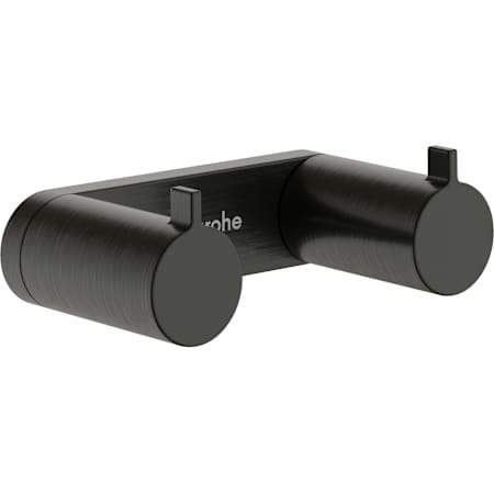 Hansgrohe AddStoris S Double Robe Hook Brushed Black Chrome
