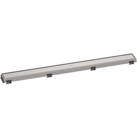 Hansgrohe RainDrain Match Trim 31-1/2" with Height Adjustable Frame Brushed Stainless Steel