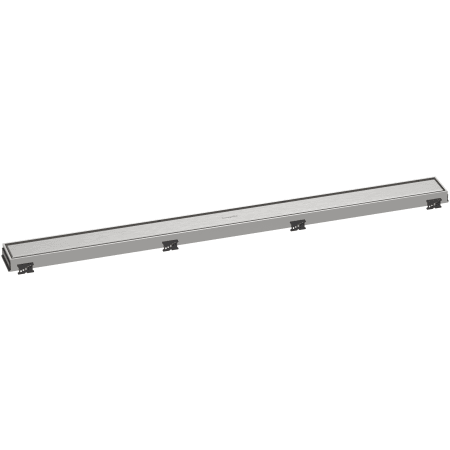 Hansgrohe RainDrain Match Trim 35-1/4" with Height Adjustable Frame Brushed Stainless Steel