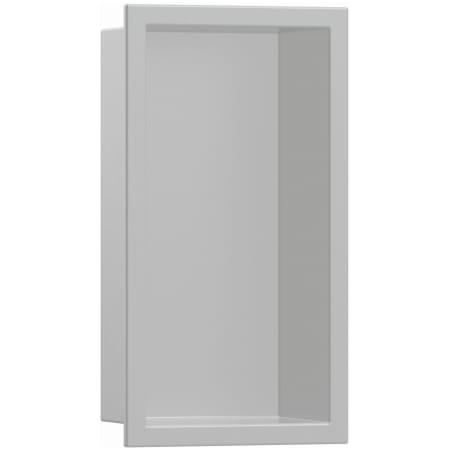 Hansgrohe XtraStoris Original Wall Niche with Integrated Frame 12"x 6"x 4" Concrete Grey
