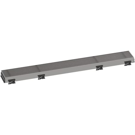 Hansgrohe RainDrain Match Boardwalk Trim Boardwalk 23-5/8" with Height Adjustable Frame Brushed Stainless Steel