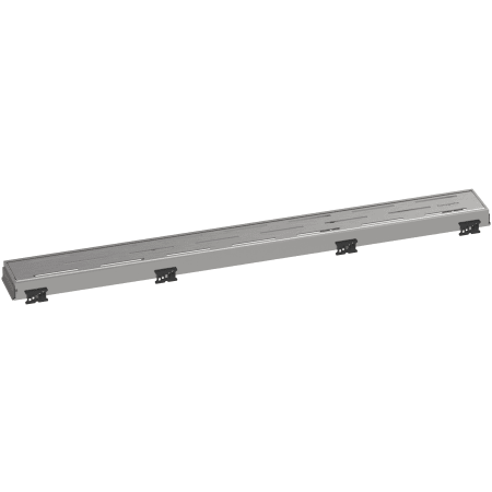 Hansgrohe RainDrain Match Regular Trim 27-5/8" with Height Adjustable Frame Brushed Stainless Steel