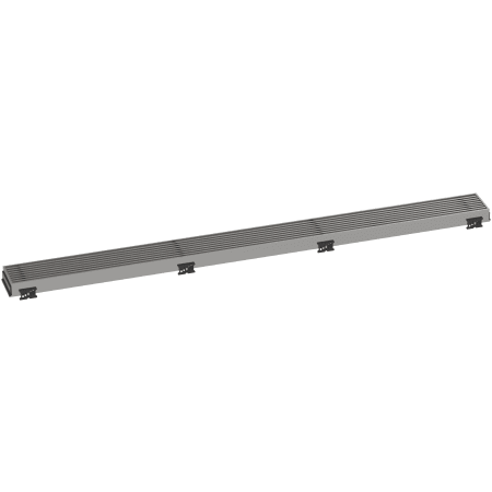 Hansgrohe RainDrain Match Boardwalk Trim Boardwalk 35-1/4" with Height Adjustable Frame Brushed Stainless Steel