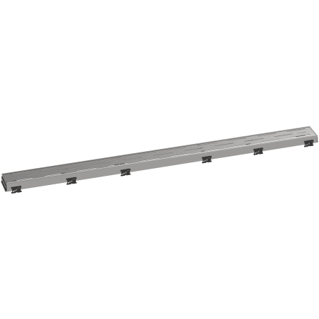 Hansgrohe RainDrain Match Regular Trim 39-3/8" with Height Adjustable Frame Brushed Stainless Steel