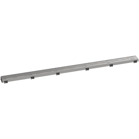 Hansgrohe RainDrain Match Classic Regular Trim 47-1/4" with Height Adjustable Frame Brushed Stainless Steel