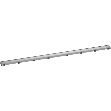 Hansgrohe RainDrain Match Trim 59-1/8" with Height Adjustable Frame Brushed Stainless Steel