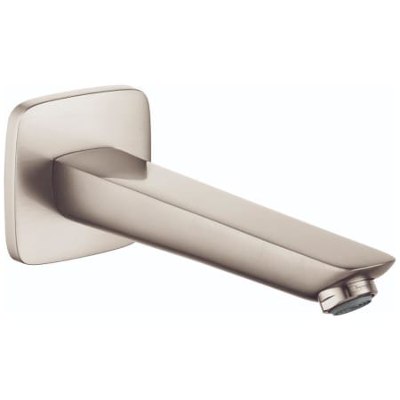 Hansgrohe Logis 7-5/8" Non-Diverter Wall Mounted Tub Spout Brushed Nickel