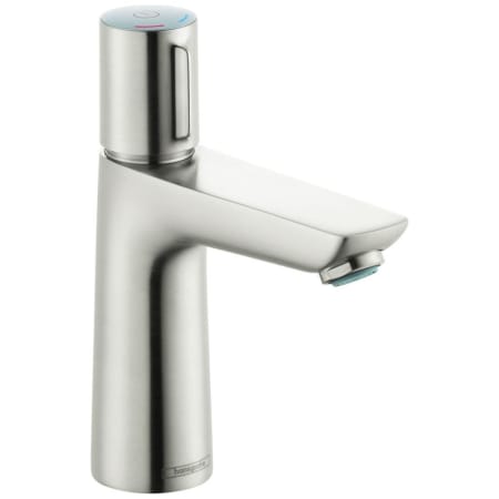 Hansgrohe Talis Select E 1.2 GPM Single Hole Bathroom Faucet with QuickClean, ComfortZone and EcoRight Technology - Includes Metal Pop-Up Drain Assembly Brushed Nickel