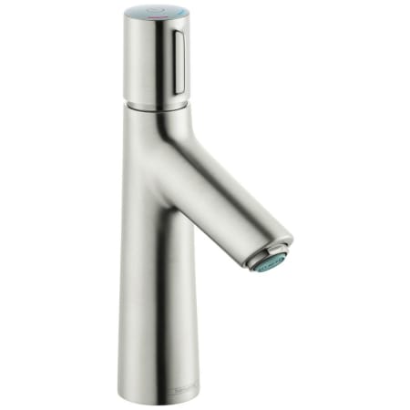 Hansgrohe Talis Select S 1.2 GPM Single Hole Bathroom Faucet with QuickClean, ComfortZone and EcoRight Technology - Includes Metal Pop-Up Drain Assembly Brushed Nickel