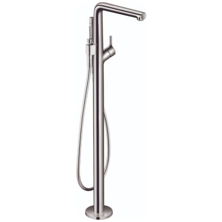 Hansgrohe Talis S Floor Mounted Tub Filler with Built-In Diverter and 1.75 GPM Hand Shower - Less Valve Chrome