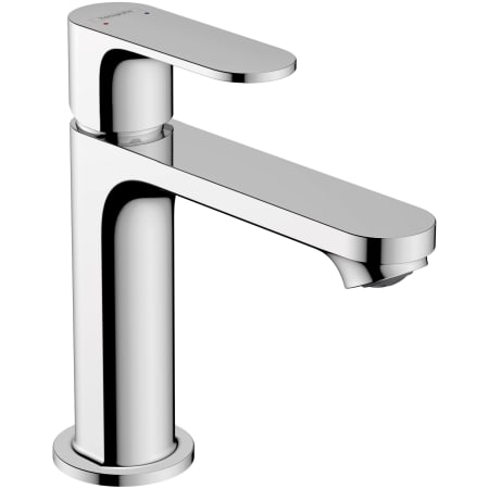 Hansgrohe Rebris S 1.2 GPM Single Hole Bathroom Faucet with Pop-Up Drain Assembly Chrome