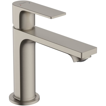 Hansgrohe Rebris E 1.2 GPM Single Hole Bathroom Faucet with Pop-Up Drain Assembly Brushed Nickel
