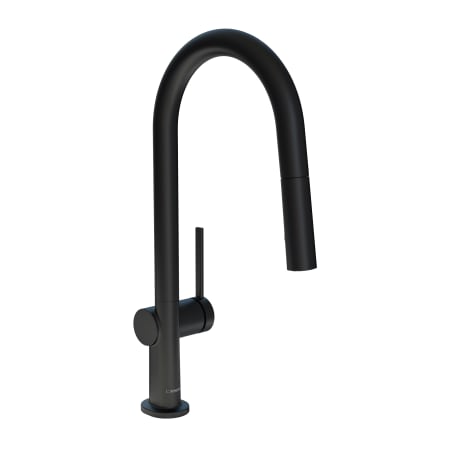 Hansgrohe Talis N 1.75 GPM Single Hole Pull Down Kitchen Faucet Matte Black