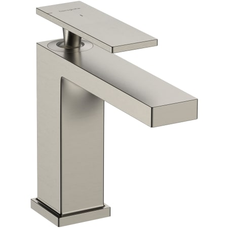 Hansgrohe Tecturis E 1.2 GPM Single Hole Bathroom Faucet with Pop-Up Drain Assembly Brushed Nickel