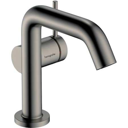 Hansgrohe Tecturis S 1.2 GPM Single Hole Bathroom Faucet with CoolStart Technology Brushed Black Chrome