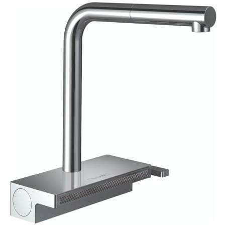 Hansgrohe Aquno Select 1.75 GPM Single Hole Pull Out Kitchen Faucet - Limited Lifetime Warranty Chrome
