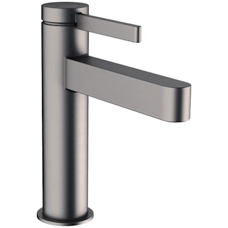 Hansgrohe Finoris 1.2 GPM Single Hole Bathroom Faucet with Pop-Up Drain Assembly Brushed Black Chrome