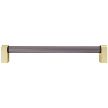 Smoke / Satin Brass