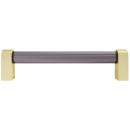 Smoke / Satin Brass