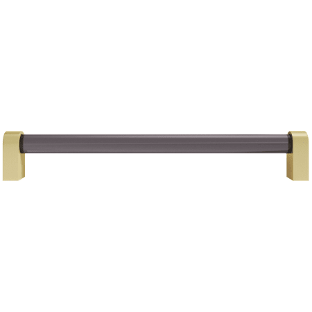 Smoke / Satin Brass