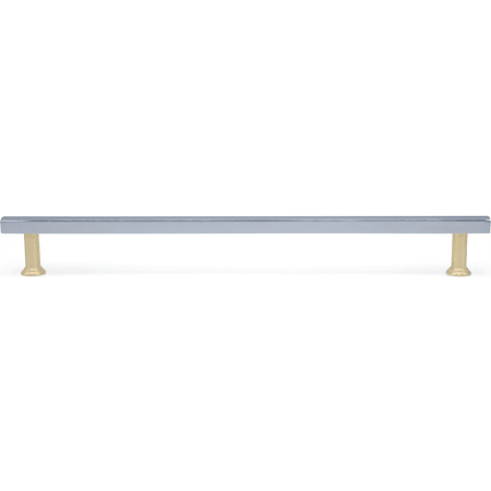 Polished Chrome / Satin Brass