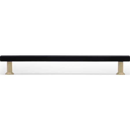 Matte Black / Satin Brass
