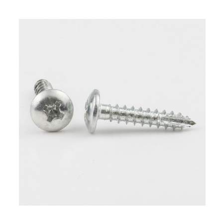Hardware Resources Box of 1,000 - #6 x 3/4" Zinc Plated Phillips Drive Coarse Thread Pan Head Screws Zinc