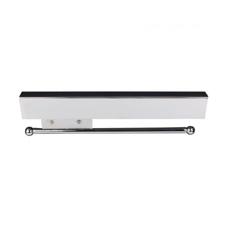 Hardware Resources Closet System 12" Sliding Valet Rod Organizer Chrome