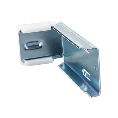 Hardware Resources 303FU Series Rear Mounting Bracket with 8 mm Dowels for Face Frame and Panel Cabinets - Pair Zinc