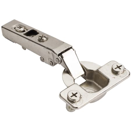 Hardware Resources 500 Series Full Overlay Concealed European Cabinet Door Hinge with 110 Degree Opening Angle and Self-Close Function - Single Hinge Polished Nickel