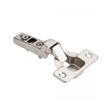 Hardware Resources 500 Series 110 Degree 9 mm Crank Cam Adjustable Standard Duty Hinge without Dowels Polished Nickel