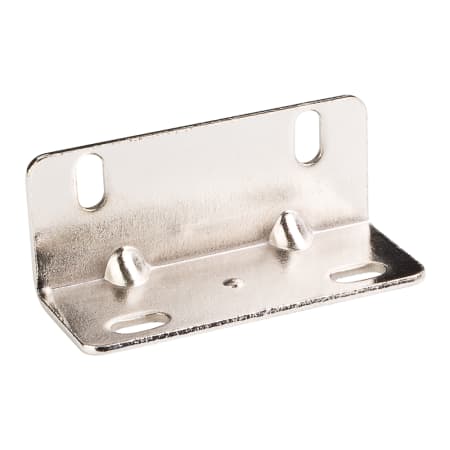 Hardware Resources 1-1/4 Inch Center to Center Angle Bracket - Single Bright Nickel