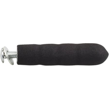 Hardware Resources Single Pegs for Peg Board Filler Pull Outs - 3 Pack Black