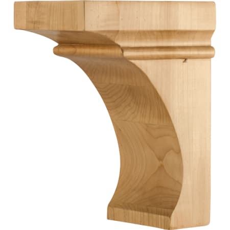 Hardware Resources Corbel with Cove Styling, 8"H x 4"W x 6"D - FINAL SALE Natural Hard Maple