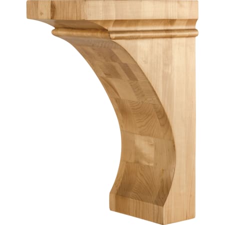 Hardware Resources Corbel with Cove Styling, 12"H x 5"W x 8"D - FINAL SALE Natural Hard Maple