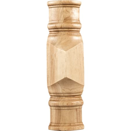 Hardware Resources Column Transition Block with Decorative Styling, 9-7/8"H x 2-7/8"W x 2"D - FINAL SALE Natural Oak