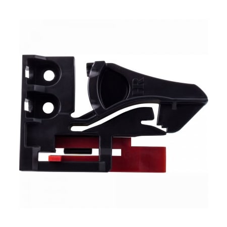 Hardware Resources Narrow 2 Way Adjustable Undermount Slide Clip for Drawers 5-5/8" Wide and Greater - Pair Black