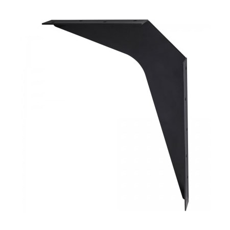 Hardware Resources PAIR of 8" x 12" Shelf Workstation Brackets Black